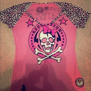 New without tags XL women’s affliction T-shirt